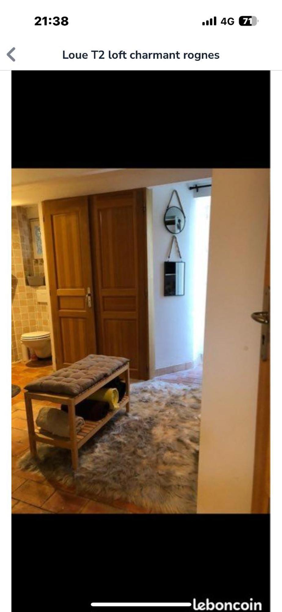 Nouveau Rognes Maison De Vacances Loft 4 Couchages Eksteriør billede